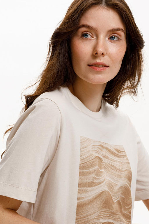 ЕВТ 3309/светлый беж фуфайка жен