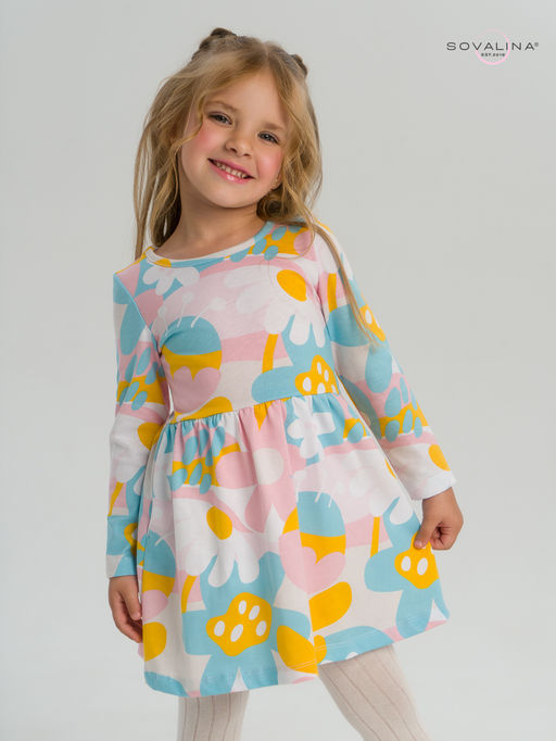Платье Эля зефирные ромашки - Sovalina фото 9