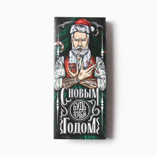 Перчатки мужские новогодние KAFTAN «Будь первым», размер 22