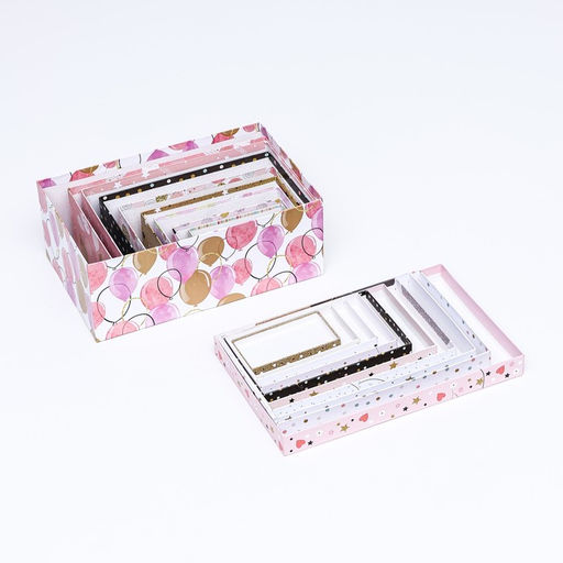 Набор коробок 10 в 1 «От всей души», 32.5 × 20 × 12.5 - 12 × 7 × 4 (± 1) см