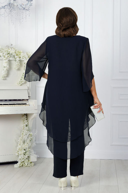 Платье Ninele 7431-Р темно-синий - Mira fashion фото 1608