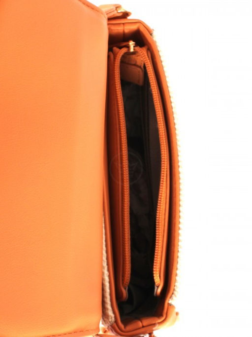 Сумка женская искусственная кожа DJ-CM 7424-PEACH FUZZ, 1отд, плечевой ремень, персик SALE 264394 - Adelia фото 4