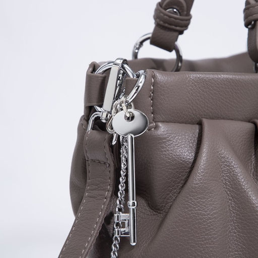 Сумка-тоут на молнии, цвет бронзовый - Simaland фото 5