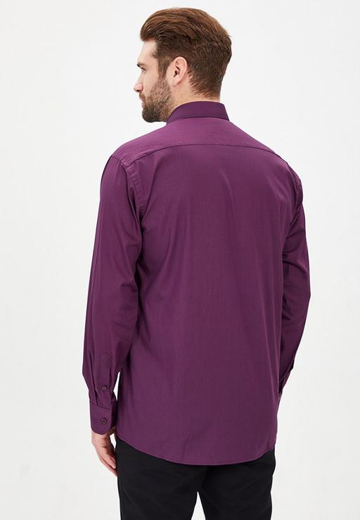 Сорочка мужская длинный рукав GREG 740/119/LID  фото 3