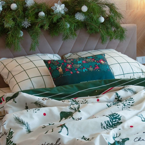 Постельное бельё 2-спальное «Этель» Magical Christmas, бязь