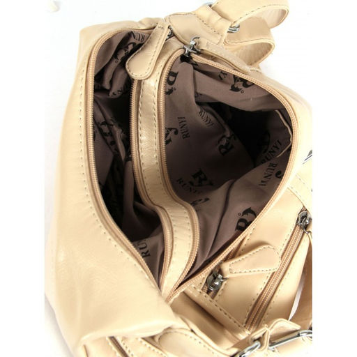 Сумка женская искусственная кожа Guecca-RY 1999, 2отд, плечевой ремень, св.бежевый SALE 261777 - Adelia фото 3