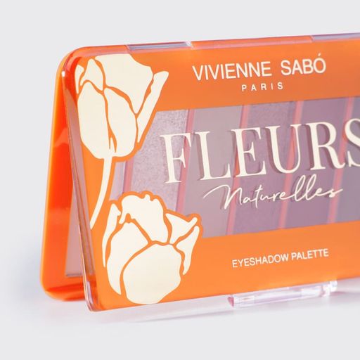 Vivienne Sabo Палетка теней для век Fleurs naturelles 02 tulipe фото 11