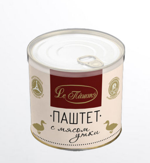 Паштет Сливочный с утиной печенью Le Паштэ, 250г  фото 3