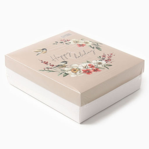 Набор новогодний подарочный Этель Синички полотенце 30?60 см и аксессуары (5 предметов)