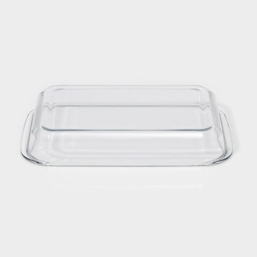 Набор форм для запекания и выпечки Доляна Фуэго, 2.1/3 л, 2 шт., жаропрочное стекло  фото 5