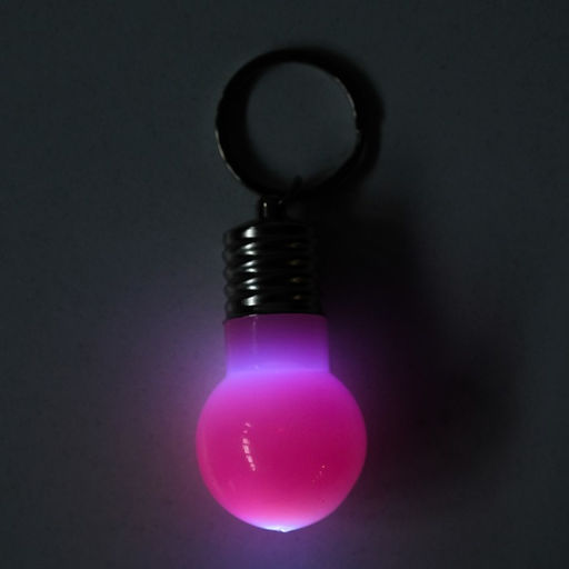 Цена за 12 шт. Маячок световой на ошейник для больших и средних собак, фасовка 12 шт, розовый - Пижон фото 3