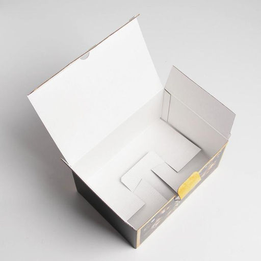 Коробка подарочная новогодняя складная «Present», 22 х 15 х 10 см, Новый год