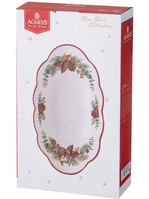 Блюдо Celebration 30,7*17,7*6 см 358-2260 #НовыйГод /АРТИ-М/  фото 3