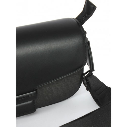 Сумка женская искусственная кожа DJ-СМ 7382-BLACK, 1отд, плечевой ремень, черный SALE 263903 - Adelia фото 4