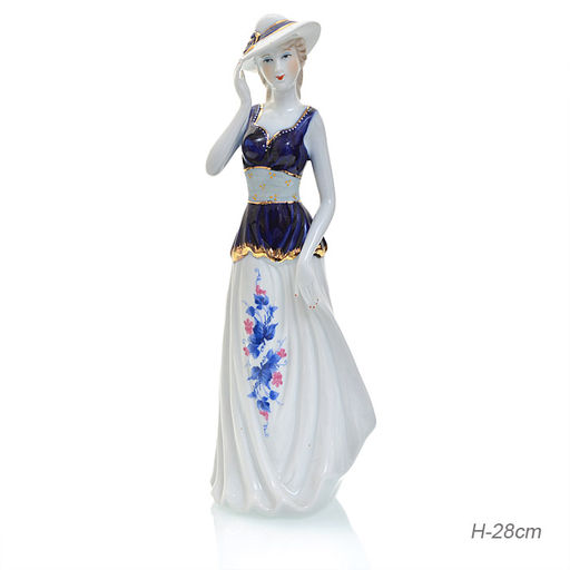 Статуэтка Дама 28 см / 0875 /уп 24/ - Галеонтрейд фото 4