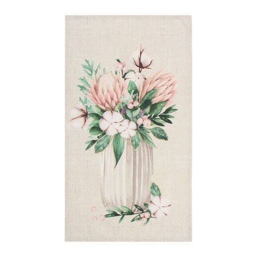 Набор полотенец Этель «Букеты» 45×70 см - 3 шт., репс 167 г/м², хлопок