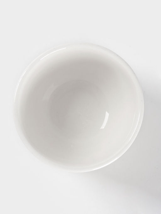 Соусник Доляна White Label, 120 мл, d=7 см, фарфор, белый