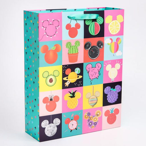 Пакет ламинированный вертикальный, 31 х 40 х 11 см "Mickey", Микки Маус