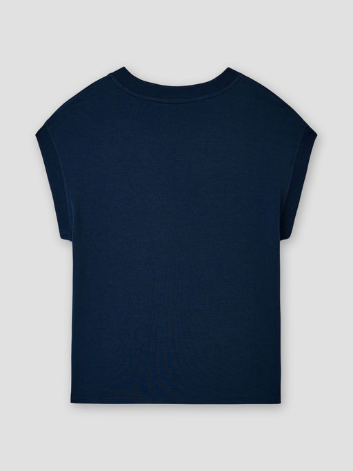 Темно-синий жилет