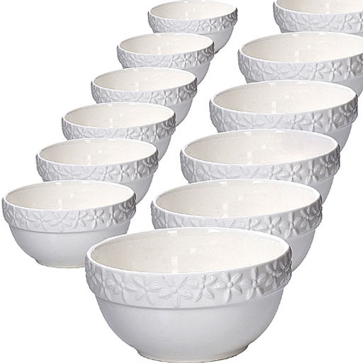 29964 Набор салатниц 12 предметов фарфор LR (х6)