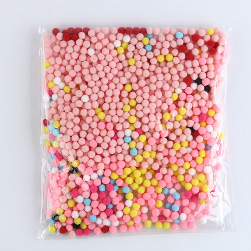 Аппликация помпошками Тукан размер 30 30 см, клей 30 мл - Simaland фото 4