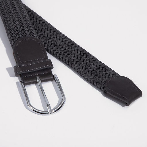 Ремень детский, ширина 3 см, пряжка металл, цвет серый - Simaland фото 3