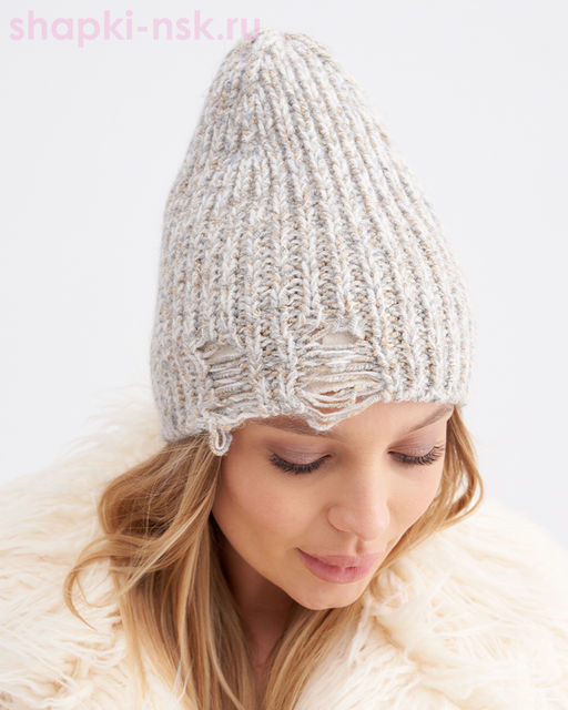 Татьяна пряжа Енот + Тесео Колпак флис (56-58)