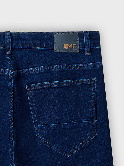 Джинсы прямые мужские темно-синие - Mark formelle фото 9