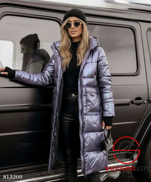 Теплая куртка женская длинная - Bruno фото 4