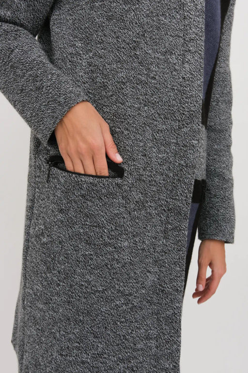 ЗЛАТА Кардиган В1849/ч/б-джинс