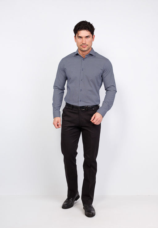 Сорочка мужская длинный рукав GREG 223/137/06/Z/1 STRETCH  фото 5