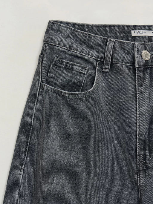 Джинсы wide leg с высокой посадкой / Zarina  фото 8