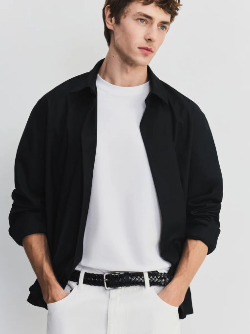 Плетеный ремень из натуральной кожи ZR2605071403-50 / Zarina