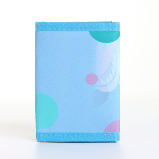 Кошелёк детский на липучке «Выбражулька», голубой