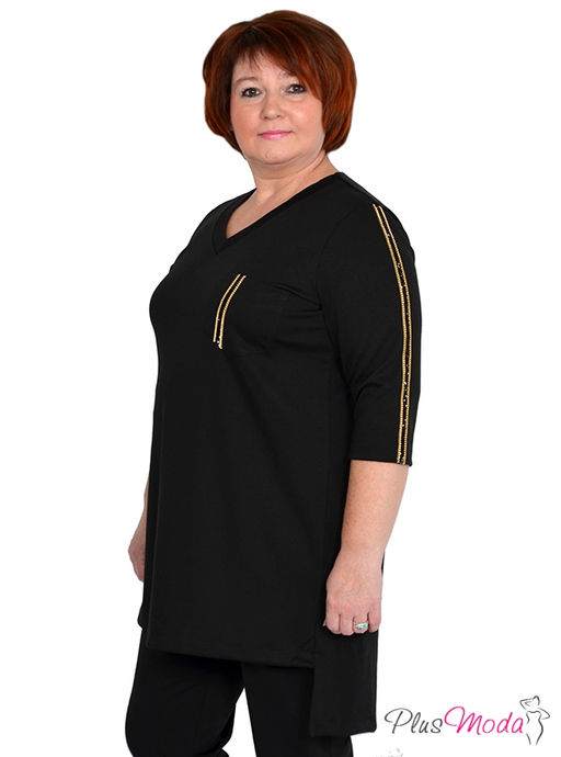 Туника Модель №553 размеры 44-82 - Plusmoda фото 2