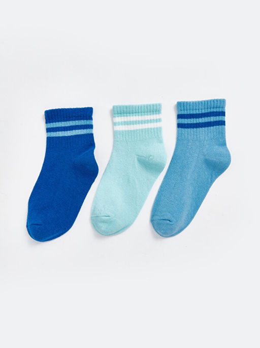 ?izgili Erkek ?ocuk Soket ?orap 3l?