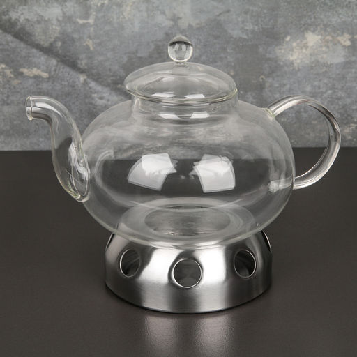 Подставка-подогрев, 13.5×6.5 см, нержавеющая сталь