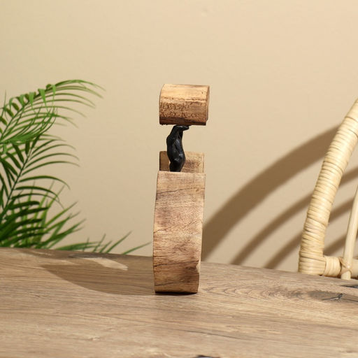 Сувенир «Сила», 17×5×23 см, полимерная смола, манговое дерево