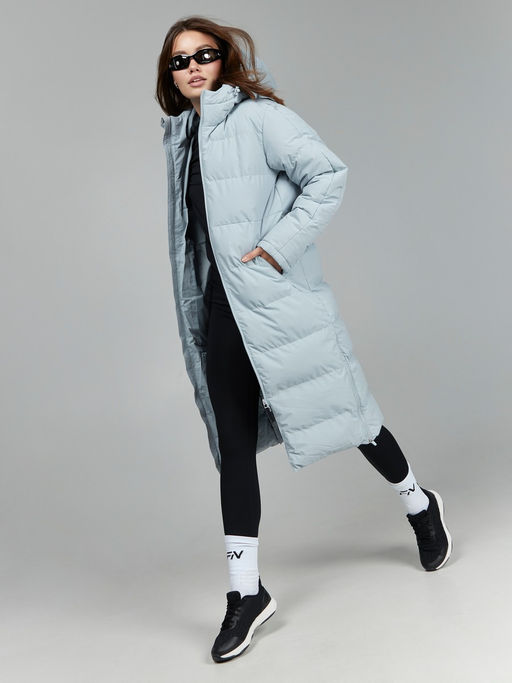 Пуховик FN Snowfall Long Grey