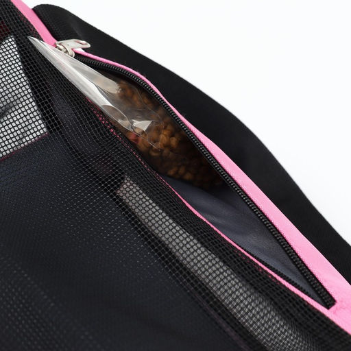 Сумка-переноска сетчатая, 43 х 21 х 30 см, розовая - Пижон фото 12