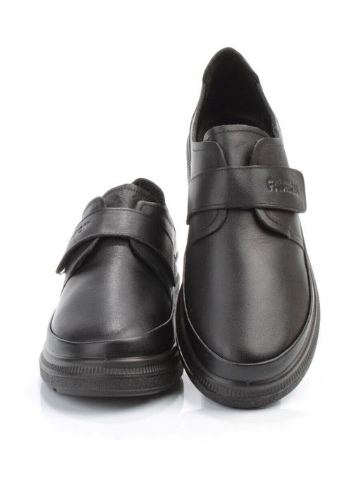 03-5311 BLACK Полуботинки женские (натуральная кожа)