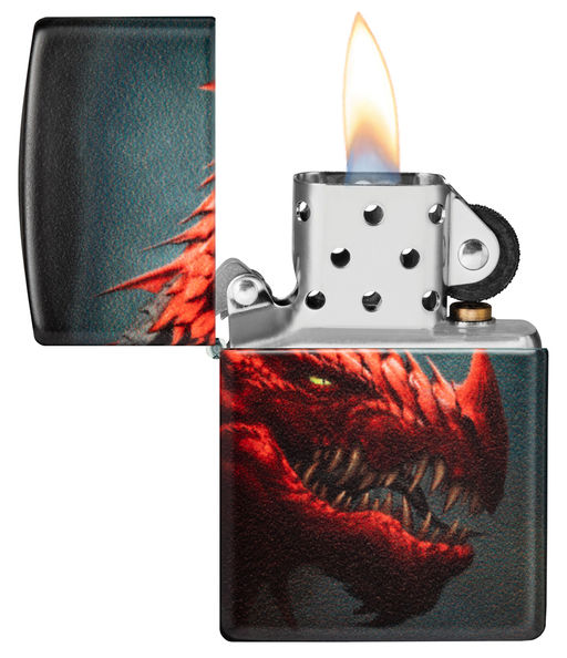 Зажигалка ZIPPO Дракон | Dragon Design 48777  фото 3