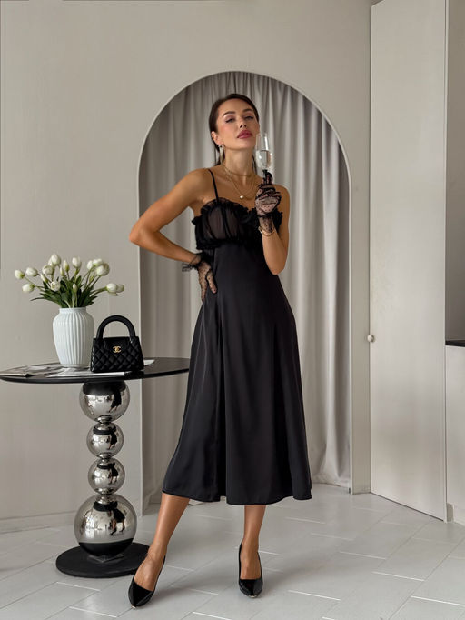 Платье AURA 3318-170 чёрный