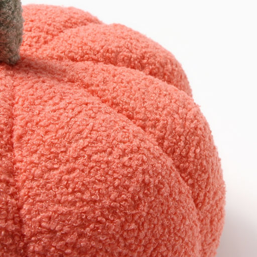 Подушка декоративная Этель. Тыква, d=28 см, жёлтая фото 6