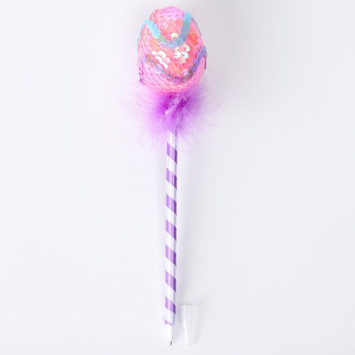 Цена за 12 шт. Ручка Яичко, синие чернила, МИКС - Simaland фото 3