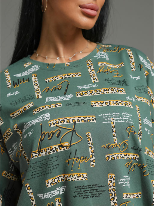 НОВИНКА предстоящей весны!!! Вега платье-футболка женское (василек) - Lovetex фото 18