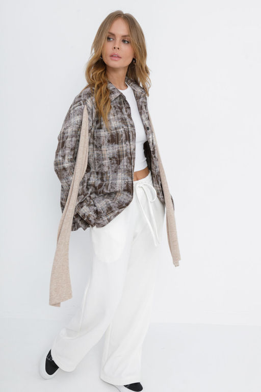 Костюм Pirs 5800 бежевый+ молочный