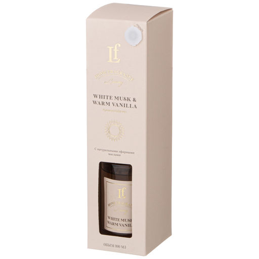 ДИФФУЗОР АРОМАТИЧЕСКИЙ WHITE MUSK & WARM VANILLA 100 МЛ - Lefard фото 3