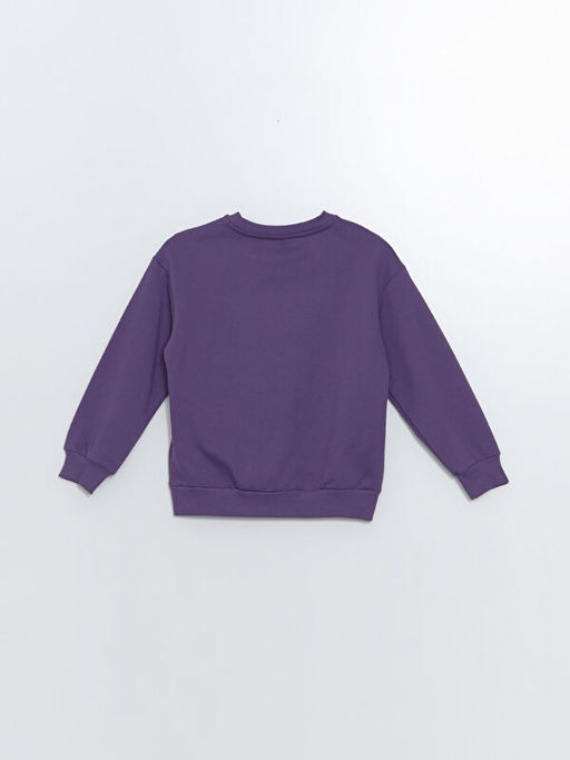 Bisiklet Yaka K?z ?ocuk Sweatshirt - Waikiki фото 3