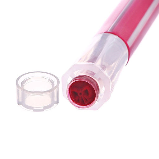 Фломастеры 24 цвета ТОЛСТЫЕ с печатью вентилируемый колпачок, розовый - Simaland фото 9